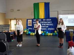 120 - lecie Szkoły Podstawowej w Ostrowitem i 20 - lecie nadania imienia Marii Konopnickiej