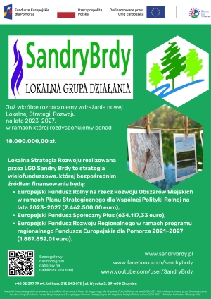 Materiały informacyjne Lokalnej Grupy Działania Sandry Brdy