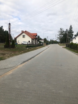 Budowa drogi gminnej ul. Piaskowej w Swornegaciach wraz z kanalizacją deszczową oraz oświetleniem