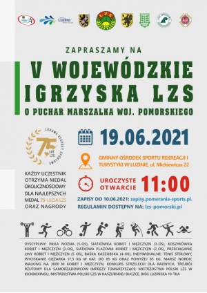 V Wojewódzkie Igrzyska Sportowe LZS o Puchar Marszałka Województwa Pomorskiego