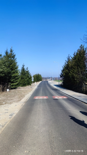 Przebudowa i rozbudowa drogi gminnej nr 239030G na odcinku od drogi gminnej nr 236040G (dawna DK22) do skrzyżowania z ul. Handlową w miejscowości Lipienice