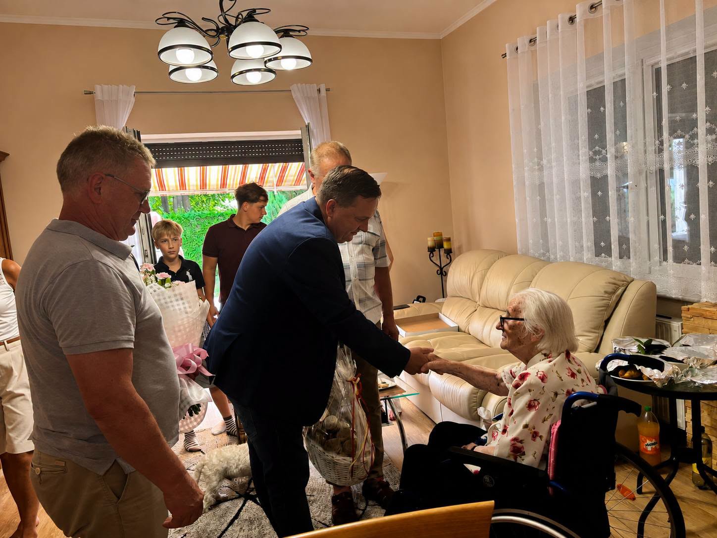 102 urodziny p. Janiny Wojcieszyńskiej