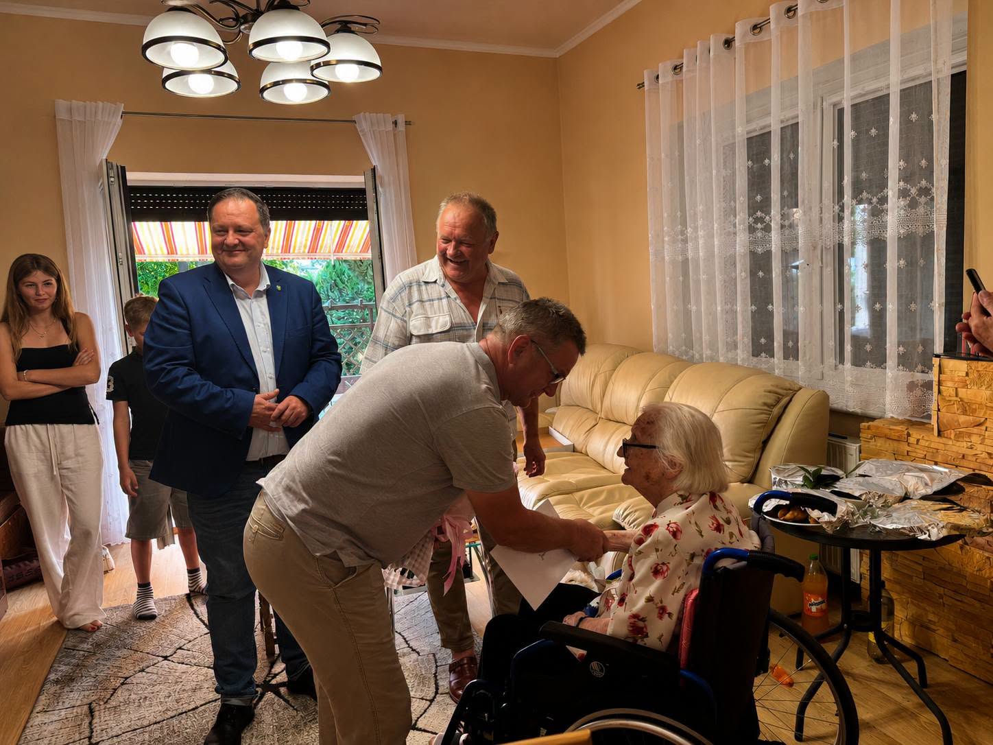 102 urodziny p. Janiny Wojcieszyńskiej