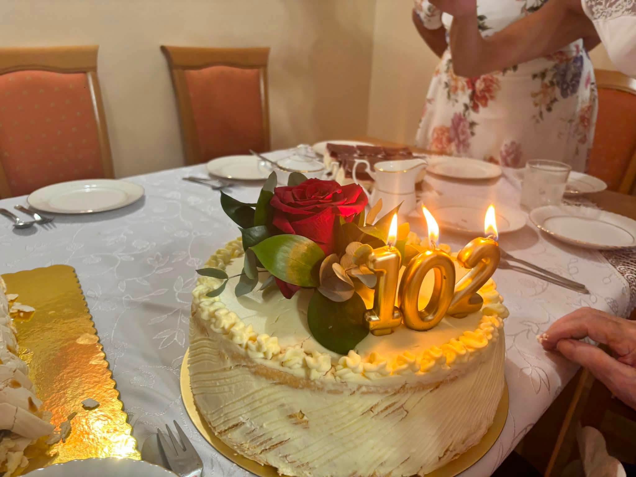 102 urodziny p. Janiny Wojcieszyńskiej