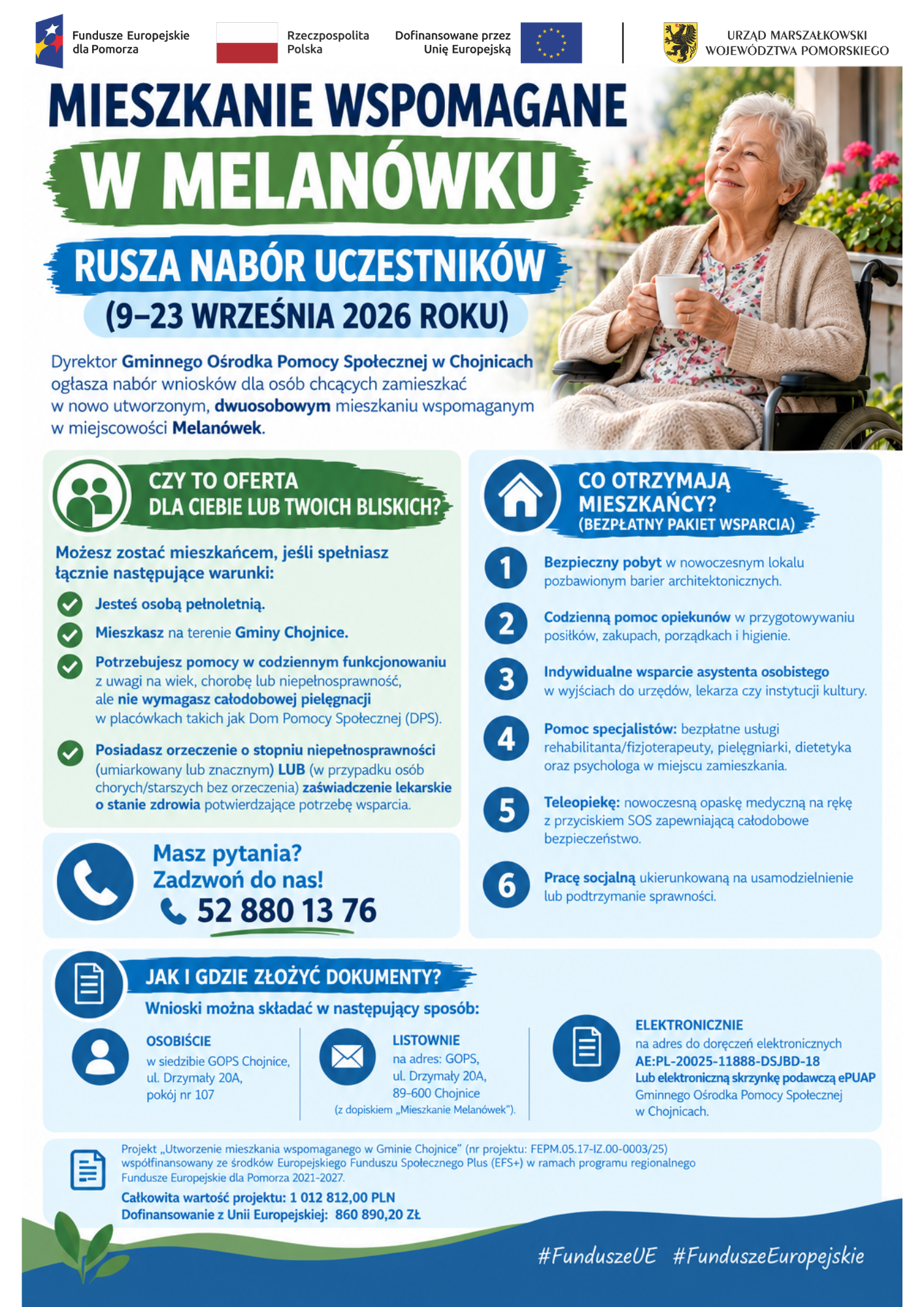 Mieszkanie wspomagane w&nbsp;Melan&oacute;wku