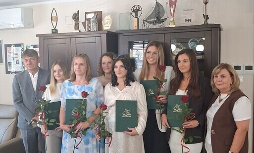 Uroczyste wręczenie aktów nadania stopnia awansu zawodowego  na nauczyciela mianowanego