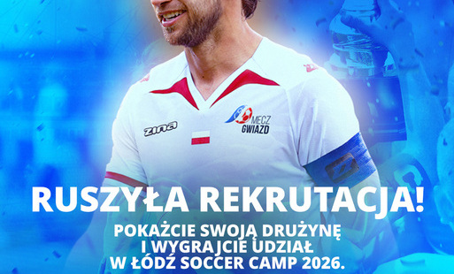 kolorowa grafika z wizerunkiem piłkarza