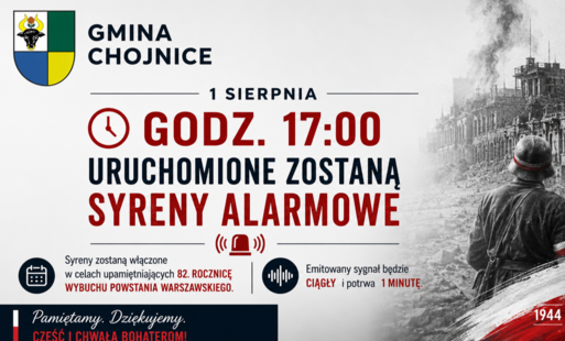 Zdjęcie do Uruchomienie syren dla uczczenia 82. rocznicy Wybuchu Powstania Warszawskiego