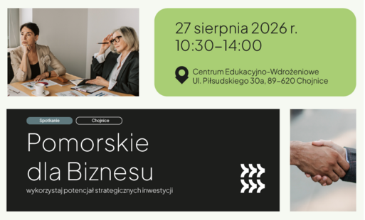 Zdjęcie do Darmowe spotkanie - Pomorskie dla Biznesu