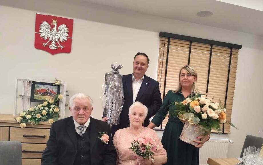 Żelazne Gody Państwa Zofii i Stefana Mróz w Chojnicach