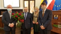 Franciszek Borzych odebrał tytuł Zasłużonego Obywatela Gminy Chojnice