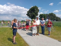 Otwarcie ścieżki rowerowej wraz z zagospodarowaniem terenu rekreacyjnego w miejscowości Ciechocin
