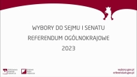 Wynki wyborów do Sejmu i Senatu oraz referendum ogólnokrajowego