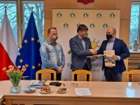 Podpisanie umów na realizację zadań na terenie Gminy Chojnice